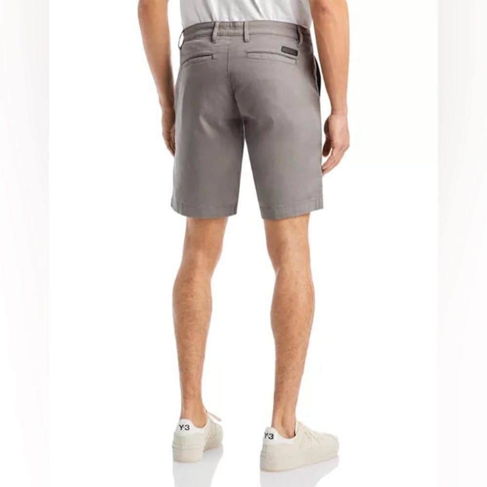 AG Los Angeles NWT Griffin 10" Cotton Blend Tailored Fit Shorts LightSterling 30 - Picture 2 of 9